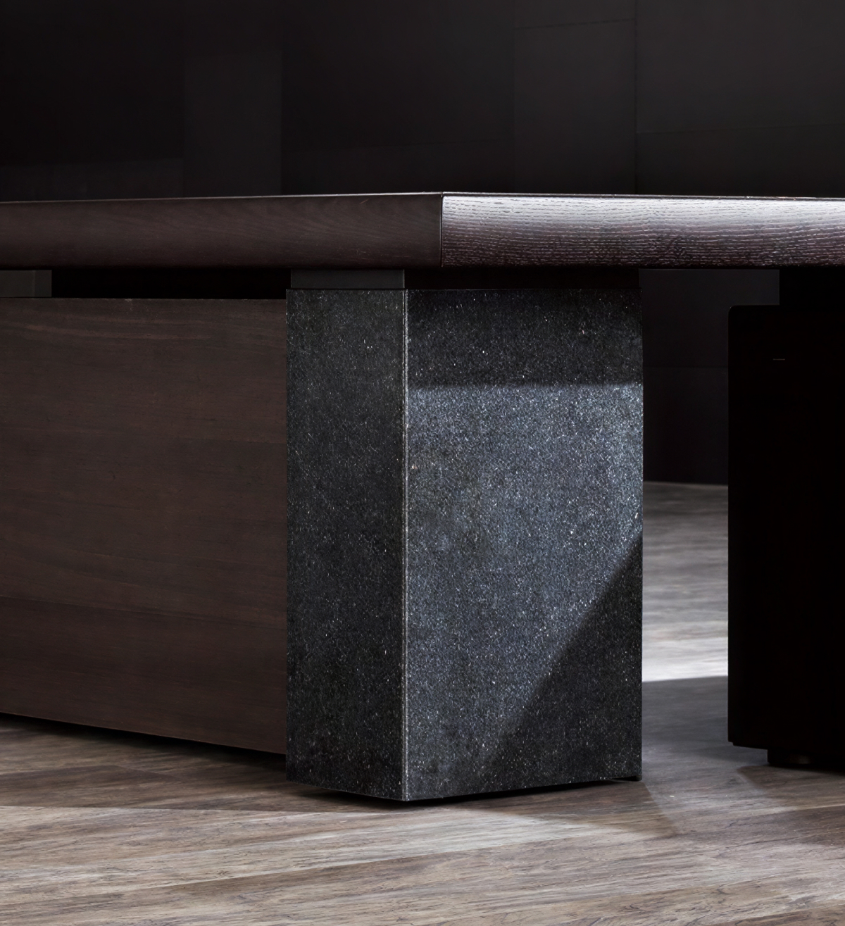 Stone & Wood Contrast